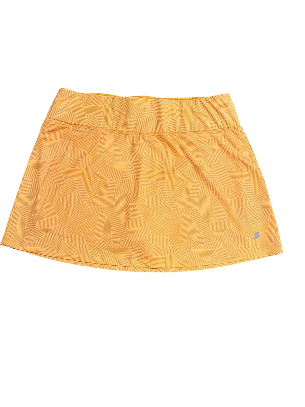 Pickleball Athletic Skort Orange Tenniscore Built In Shorts Size Large